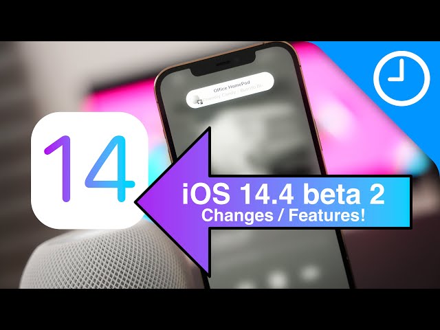 iOS 14.4 beta 2 changes / features - what's new?
