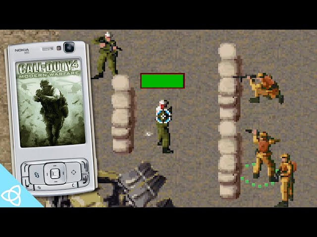 Call of Duty 4: Modern Warfare (Java Phone Gameplay) | Demakes