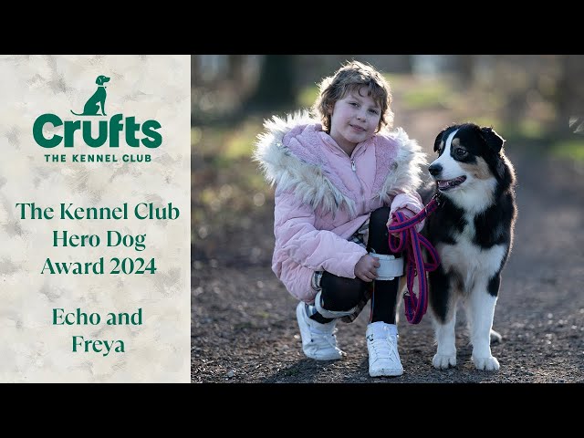 Echo and Freya | The Kennel Club Hero Dog Award 2024