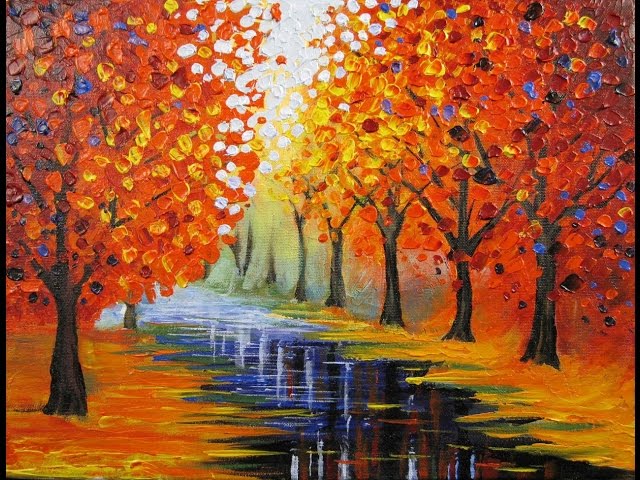 Art Lesson: How to Paint an Easy Leonid Afremov Inspired Piece