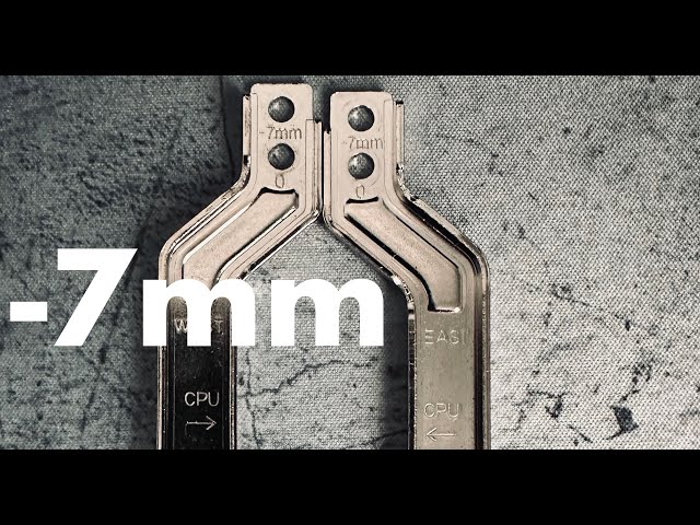 The New Noctua Offset Mounting Bars - Tested!