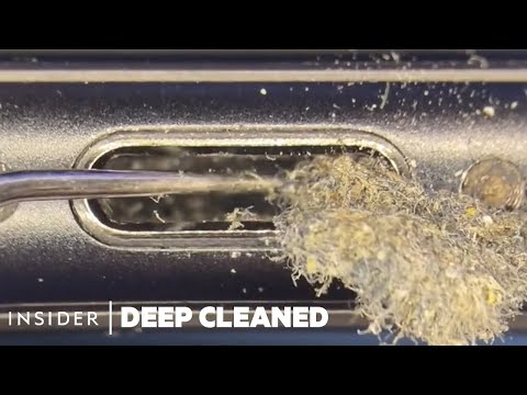 How Every Opening On An iPhone Is Cleaned | Deep Cleaned