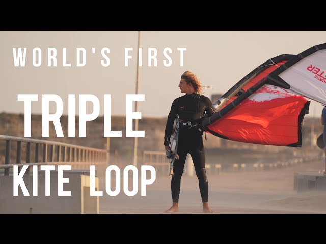 W.O.L. #12 - TRIPLE KITELOOP WORLD'S FIRST - Lorenzo Casati - TARIFA - SPAIN -  23 JUNE 2023