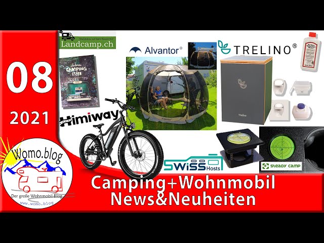 Camping + Wohnmobil News und Neuheiten 8/21