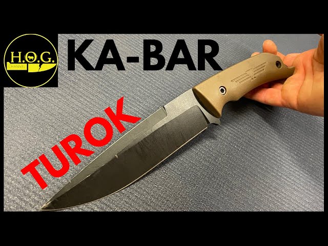 If You ONLY Buy ONE FIXED BLADE KNIFE… This KA-BAR Is A Solid Choice! | Jarosz Turok Knife Review