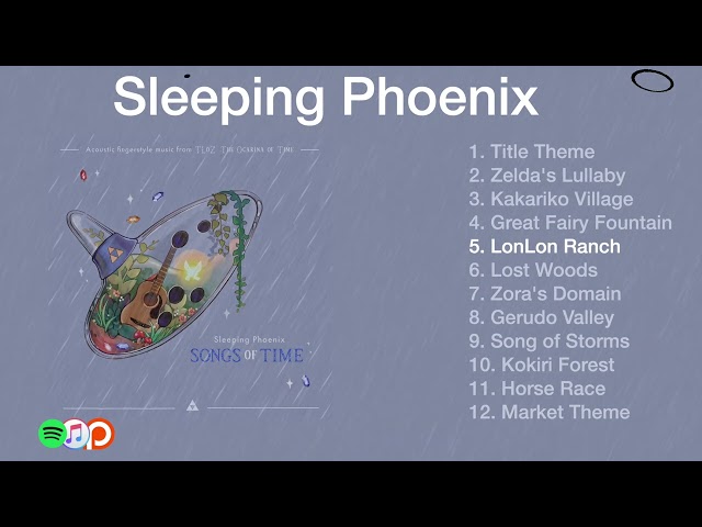 Ocarina of Time + Rain - Fingerstyle Guitar Album Stream | The Legend of Zelda | Sleeping Phoenix