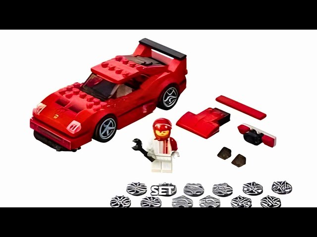 Lego Sets of İconic Sports Cars...