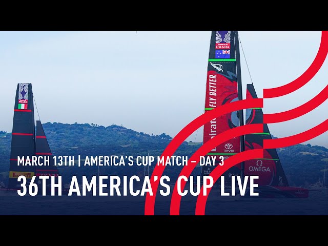 Day 3 Full Race Replay | The 36th America’s Cup Presented by PRADA