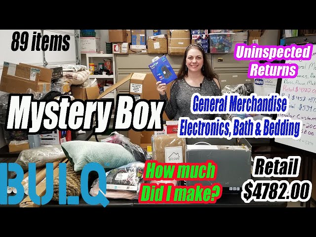 Bulq.com Pallet - Mystery Box??? Electronics - Uninspected Returns - Retail $4782.00 - 89 Items