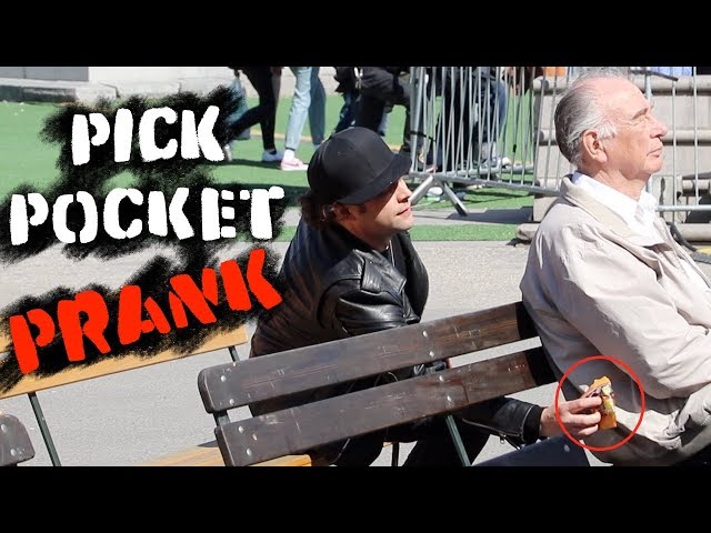 Reverse 🔁 Pickpocket PRANK l Julien Magic