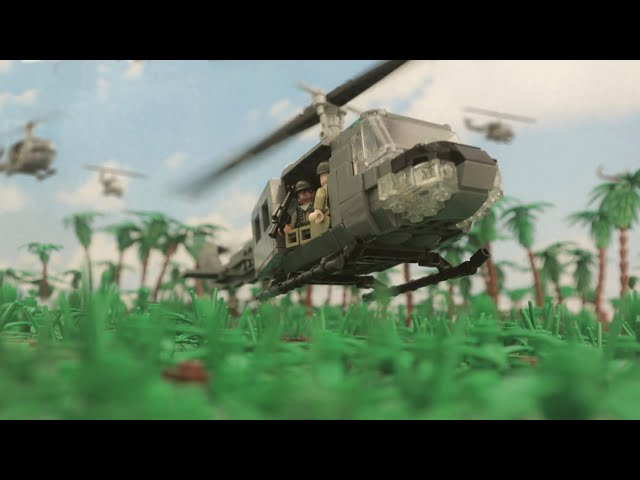 Lego Vietnam - Battle of Ia Drang Stopmotion