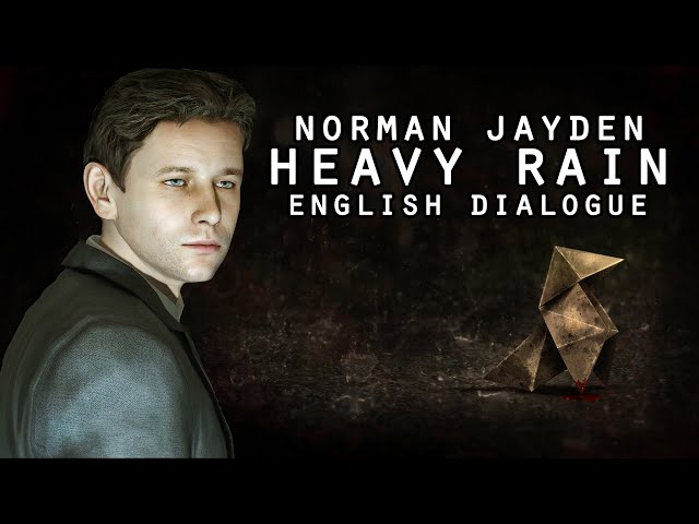 All English Dialogue | Norman Jayden (Heavy Rain)