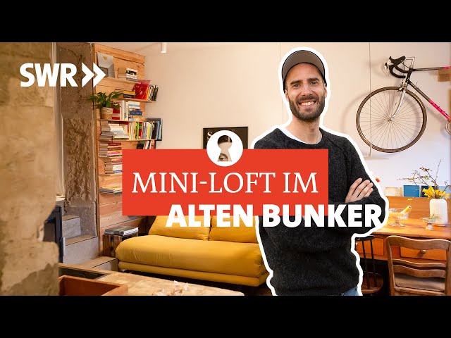 Modern apartment in old cellar with bunker | SWR Room Tour