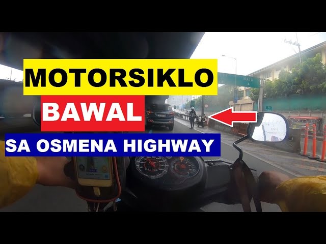 Motor sa Osmeña Highway hindi bawal