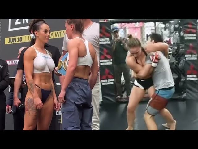 Female Fighter VS Average Man