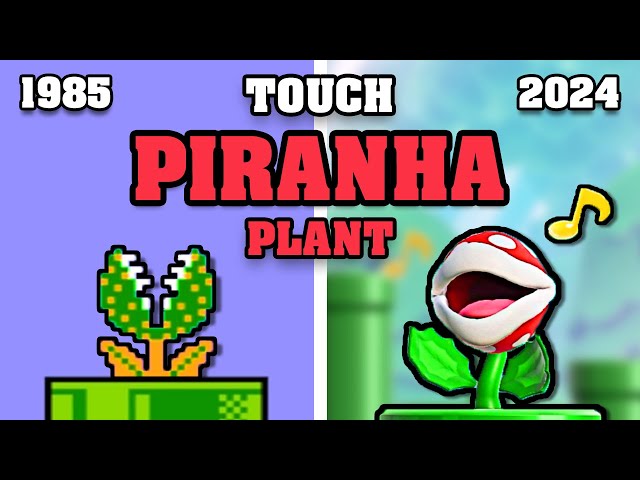 How fast can you touch a Piranha Plant in every Mario game?