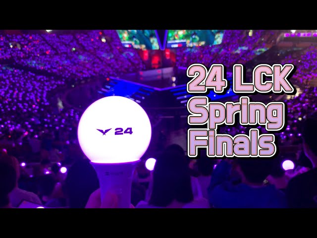 🧚5꽉 요정의 24 Spring LCK 결승 직관 브이로그 ❤️🧡