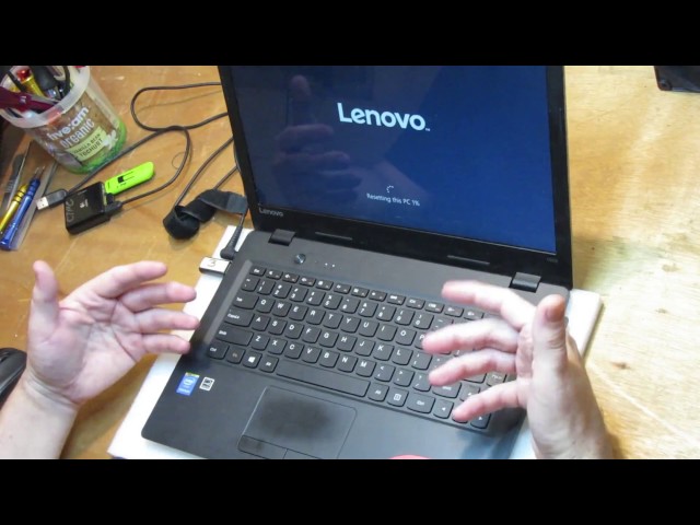 What I fix daily - Lenovo laptop needing Windows reinstall due to infections and crud