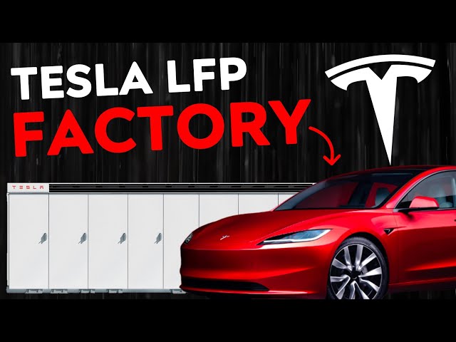 Tesla's NEW LFP Battery Factory at Giga Nevada | USA Made LFP!