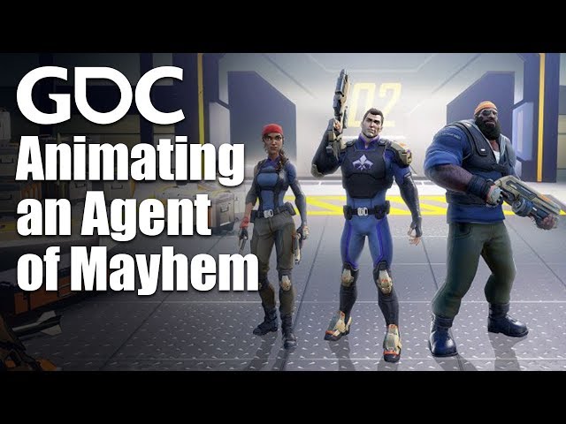 Animating an Agent of Mayhem