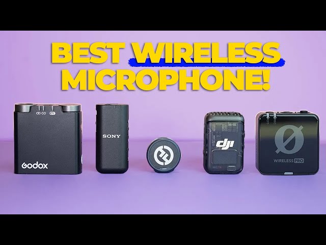 The BEST Wireless Microphone! DJI Mic 2 vs Rode Wireless Pro vs Sony ECM-W3 vs Hollyland Lark M2!