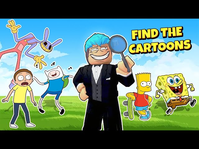 Find The Cartoons | ROBLOX | NAPANUOD MO NA BA SILA?