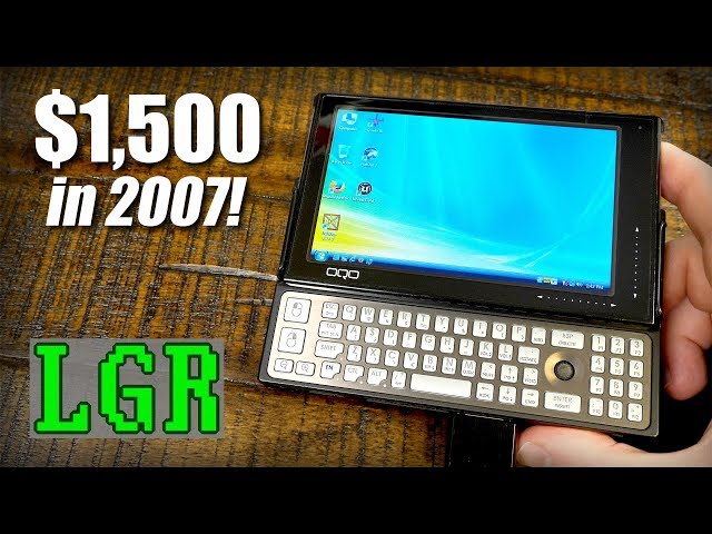 The World's Smallest Windows PC in 2007! OQO Model 02