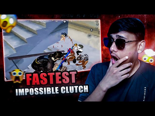 😱FASTEST ACCURACY PLAYERS IMPOSSIBLE CLUTCH MOMENTS IN PUBG MOBILE - PUBG/BGMI BEST SHORTS🔥