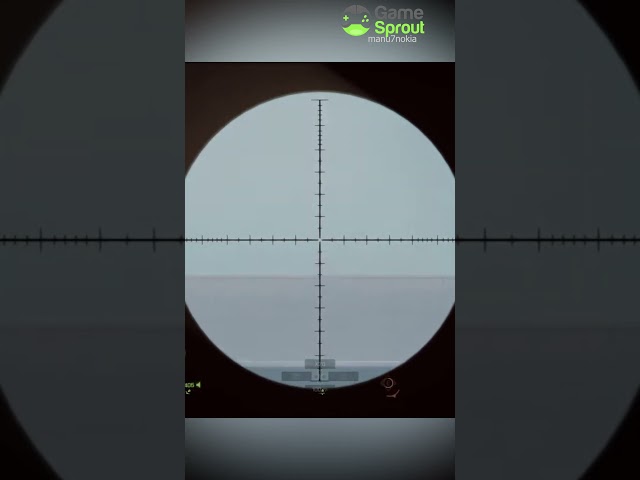 A view a sniper never wants to see...