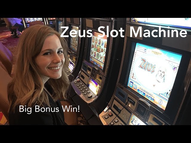 Zeus Slot Machine! Bonus BIG WIN!!! Max Bet!