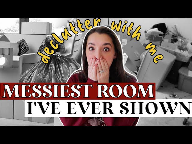 ⚠️the MESSIEST room I've ever decluttered! (this is embarrassing🫠) Messy To Minimal Mom VLOG GIAD