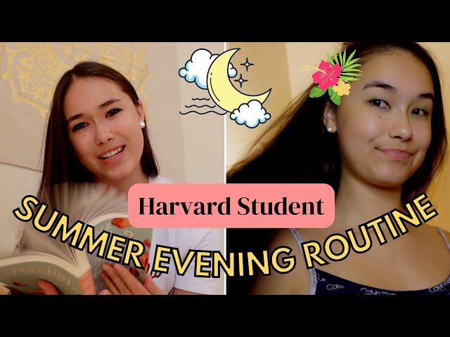 Summer Evening Routine | Harvard Student