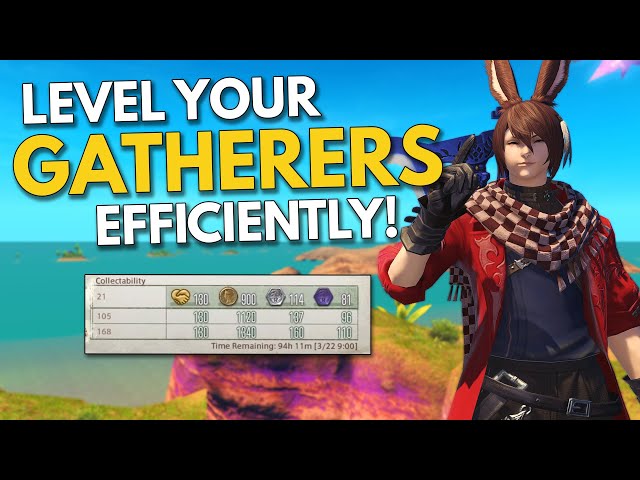 The Ultimate Gatherer Leveling Guide (1-90) -  FFXIV Guide