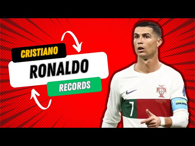 CRISTIANO RONALDO : How much do you know about Cristiano Ronaldo's records ? + 2 FUN FACTS