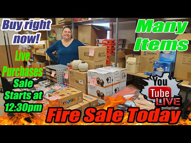 Live Fire Sale - Buy Direct From Me We have unique and fin items for your Christmas shopping