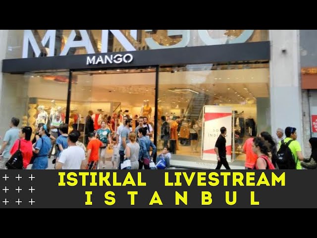 Istanbul Turkey livestream Walking Tour 4k - Istiklal Street Istanbul in 4k - 20 May 2021