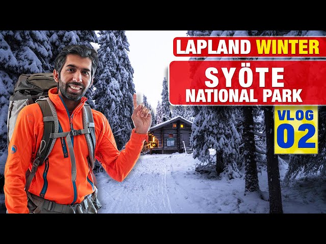 Lapland Winter Wilderness Adventure (Part 02) Vlog 02 | Syöte National Park