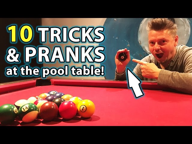TOP 10 Pool TRICK Shots and PRANKS!!