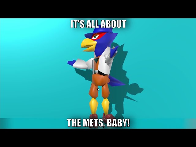 Falco the Mets fan