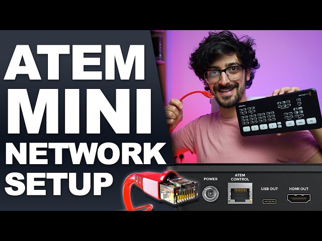 CONNECT YOUR ATEM MINI TO A NETWORK | How to do it & why you should!