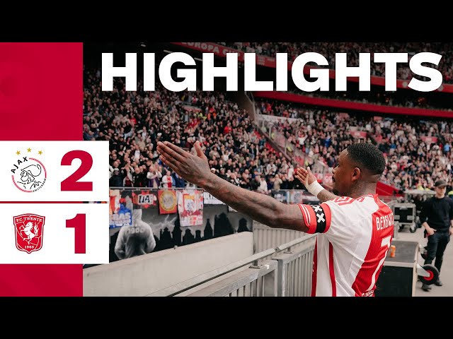 Comeback win ☑️ | Highlights Ajax - FC Twente | Eredivisie