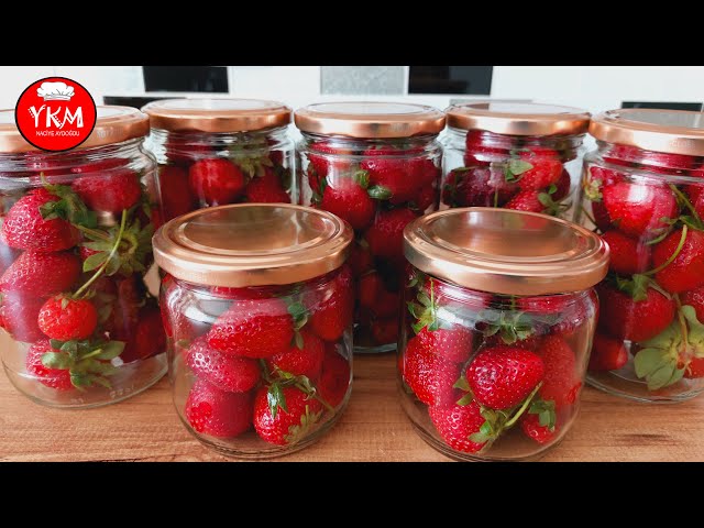 This is how I keep strawberries fresh for 2 years ❗ Winter Strawberry Recipe with All Tips ✋