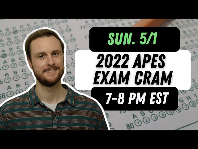 2022 AP Environmental Science Exam Cram Units 6-9