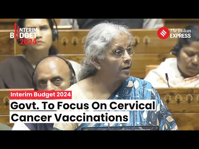 Budget 2024: Finance Minister Nirmala Sitharaman Announces Focus on Cervical Cancer Vaccination