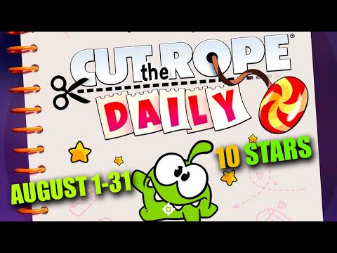 Cut the Rope Daily (Netflix Games) All Levels Walkthrough, Mobile Game for iOS & Android (Playlist)