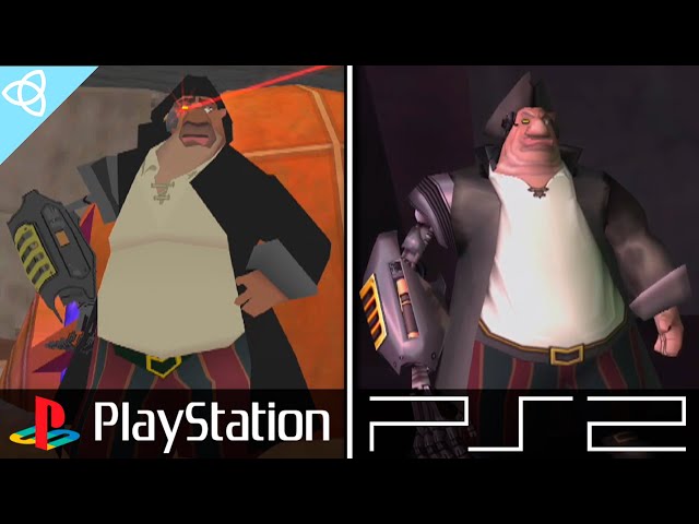 Disney's Treasure Planet - PS1 vs. PS2 | Side by Side