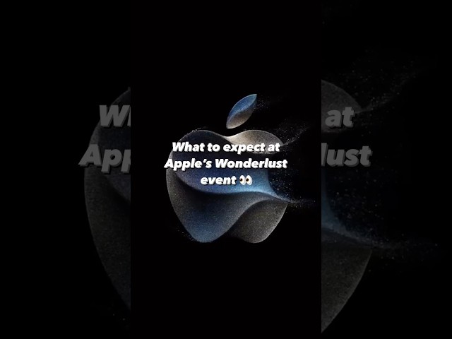 Everything we could see at Apple’s Wonderlust event ✨ #appleevent #apple #applewatch #iphone
