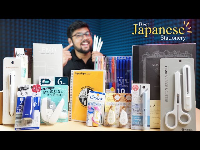 Top Japanese Stationery for Indians ✨Scooboo Stationery Haul by Student Yard