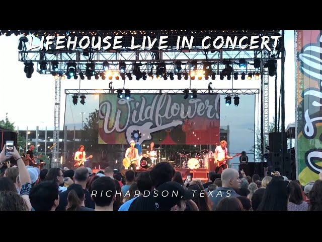 Lifehouse Live in Concert I  Richardson, Texas