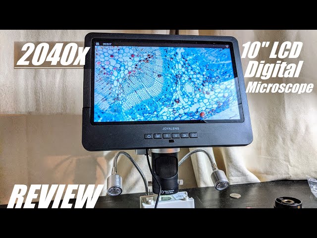 REVIEW: JOYALENS 10.1" LCD Digital Microscope - 2040x - Magnify DIY Projects?